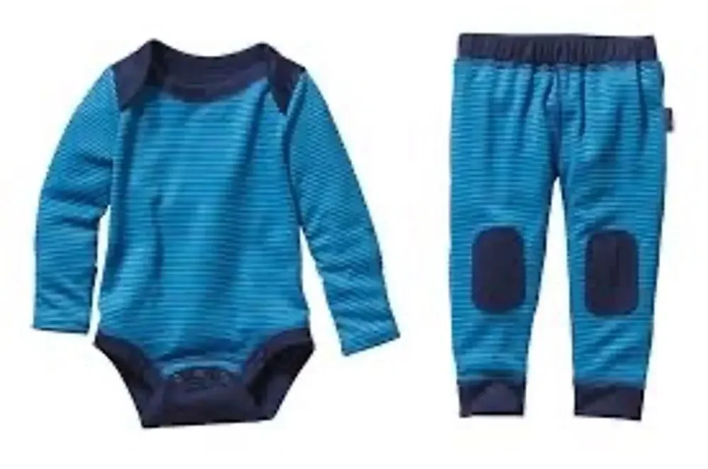 Patagonia Baby Capilene Midweight Set - Cozy 3-6 Month Base Layer